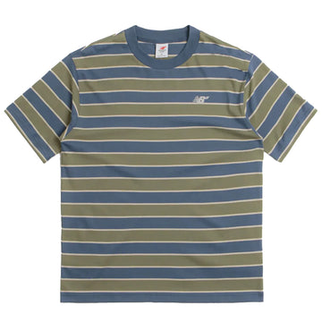 New Balance - Numeric Thin Stripe Tee Vintage Indigo.