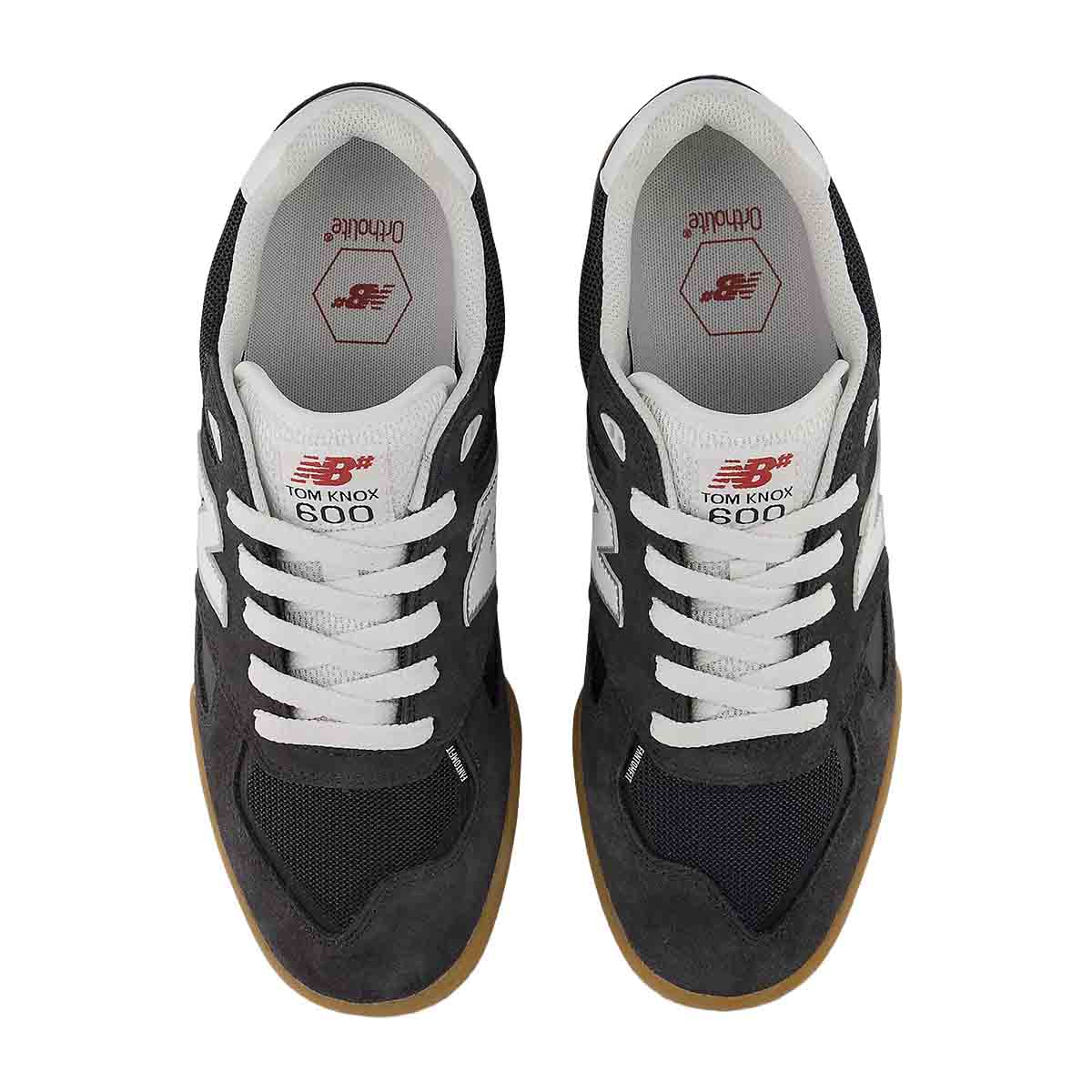 New Balance Tom Knox 600 Shoes Dark Grey/White Top