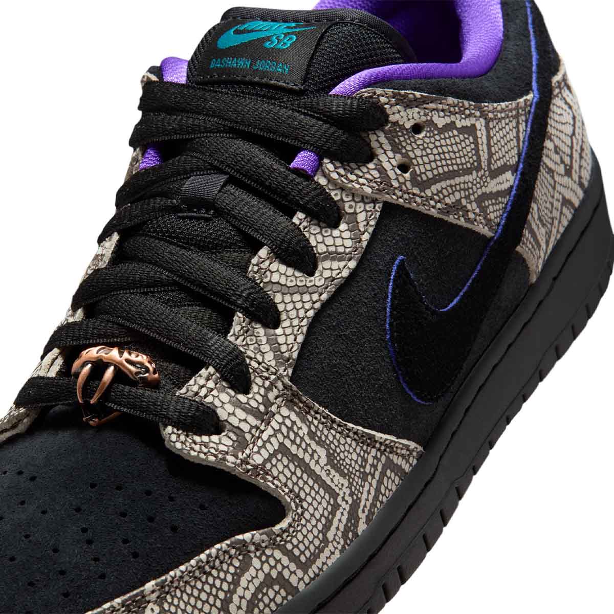 Nike SB Dunk Low Pro Shoes Dashawn Jordan Copperhead Side