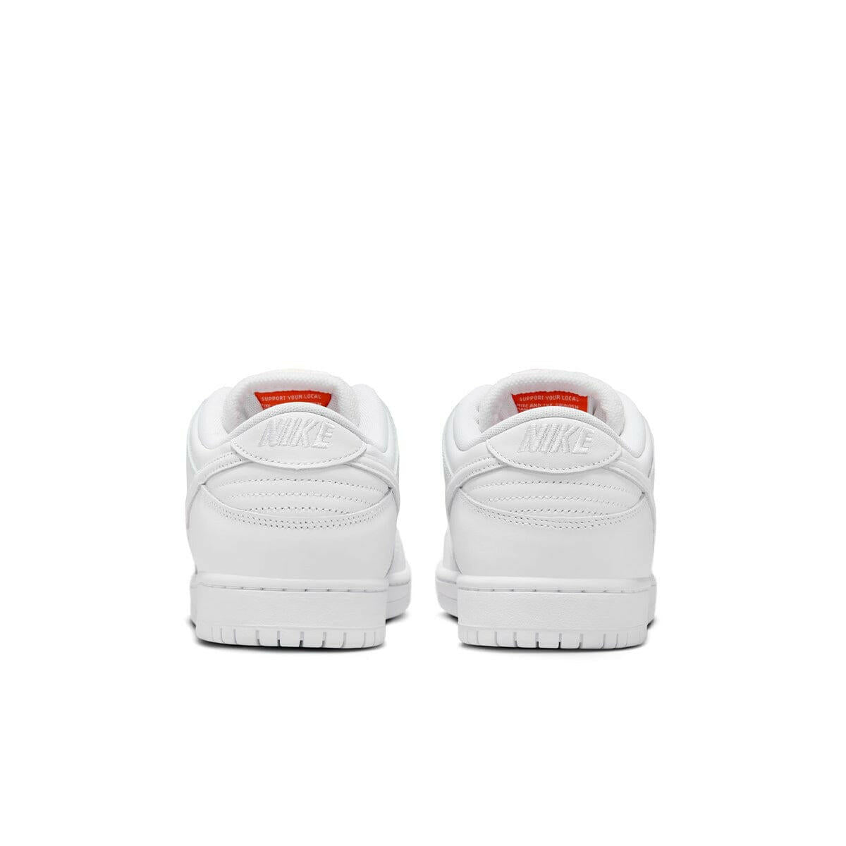 Nike SB - Dunk Low Pro ISO Shoes Triple White.