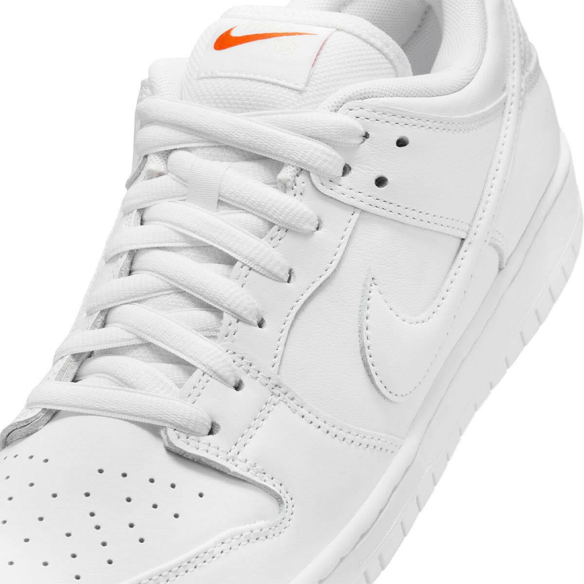 Nike SB - Dunk Low Pro ISO Shoes Triple White.