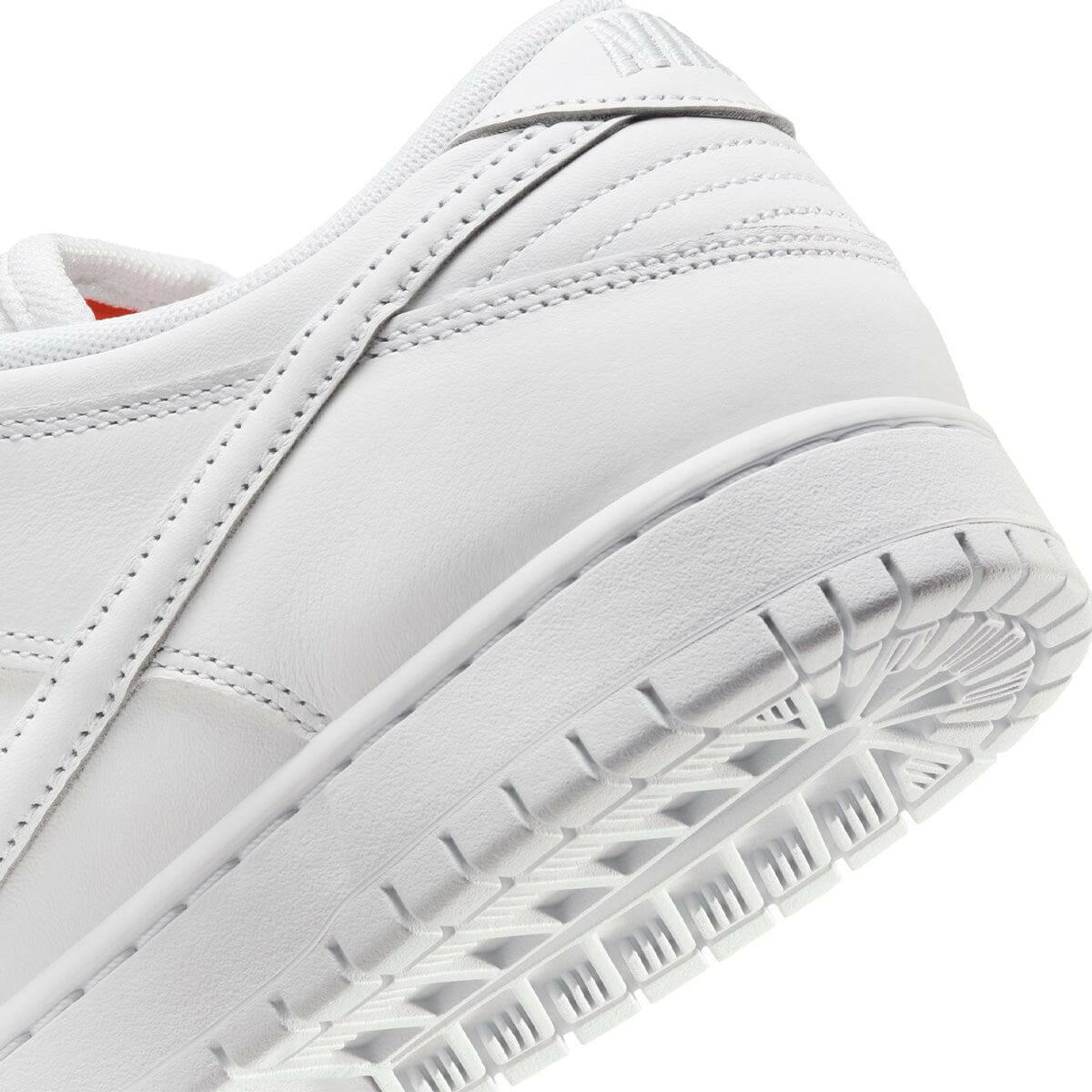Nike SB - Dunk Low Pro ISO Shoes Triple White.