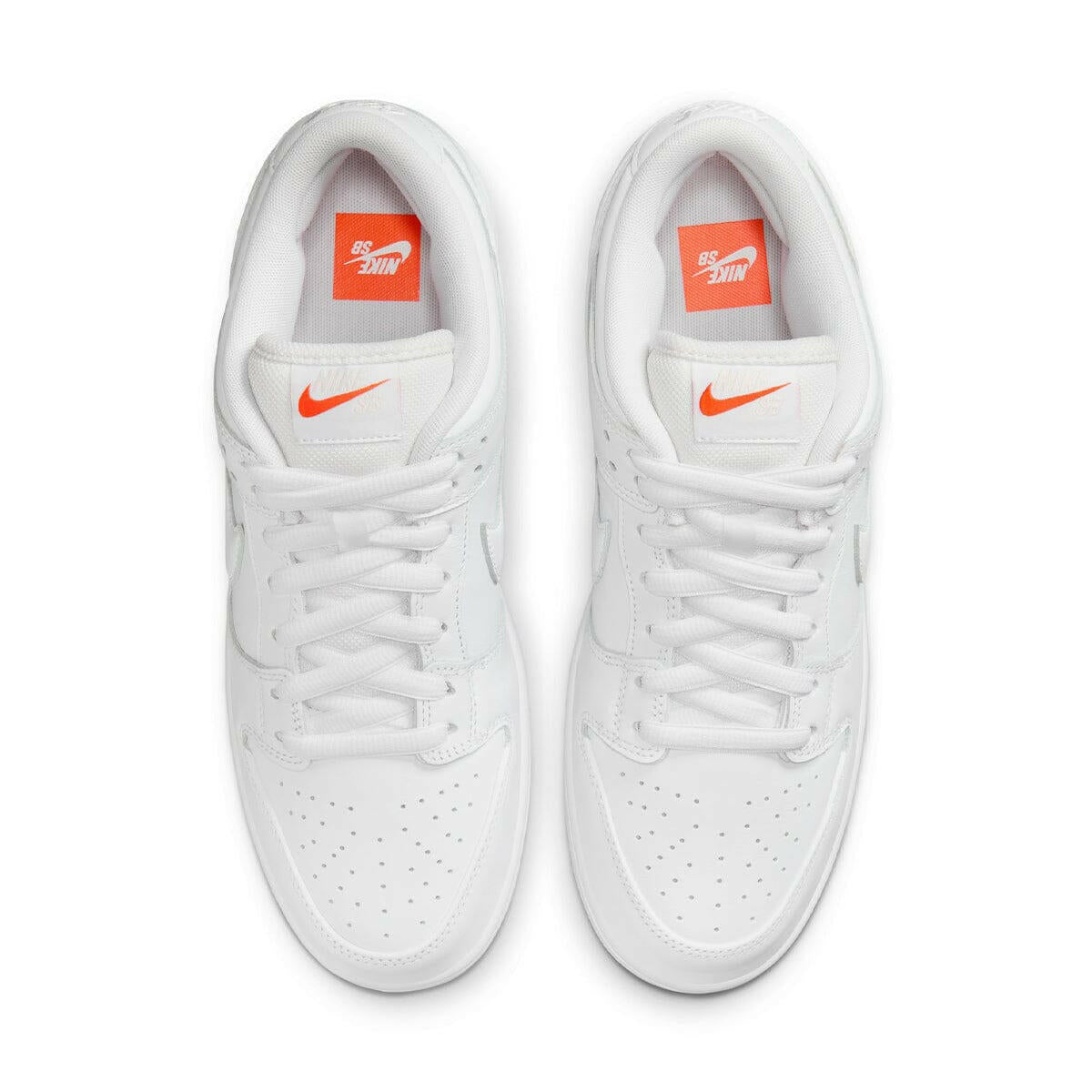 Nike SB - Dunk Low Pro ISO Shoes Triple White.