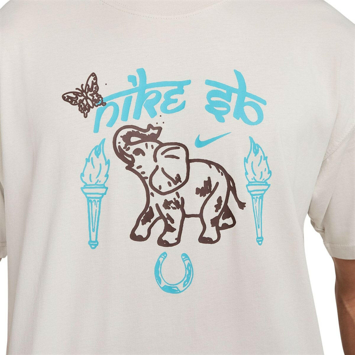 Nike SB - Elephant Tee Light Bone.
