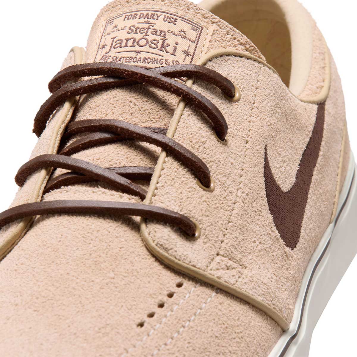 Nike SB Janoski OG+ Shoes Linen/Light Chocolate Detail
