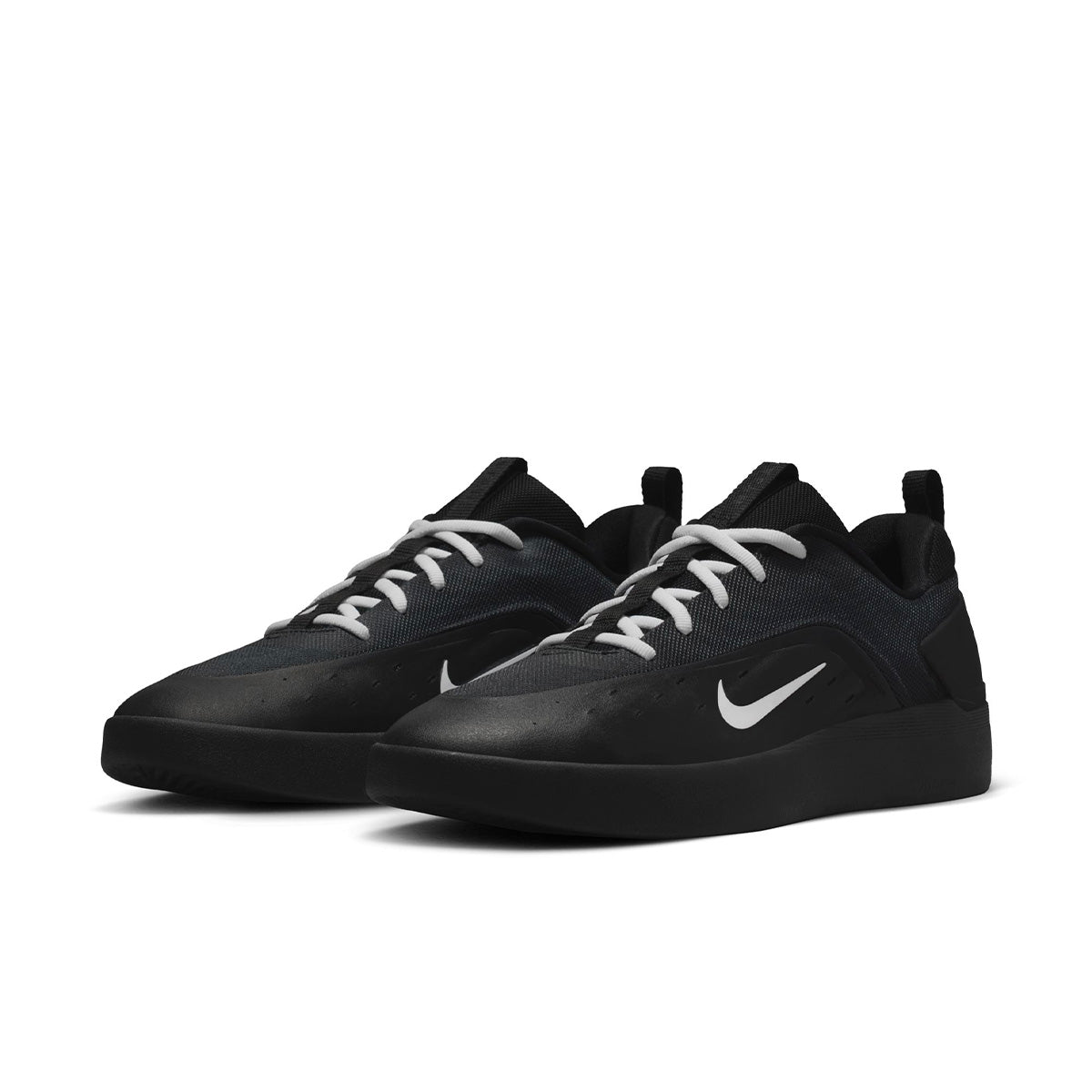 Nike SB Nyjah 4 Shoes Black/White.
