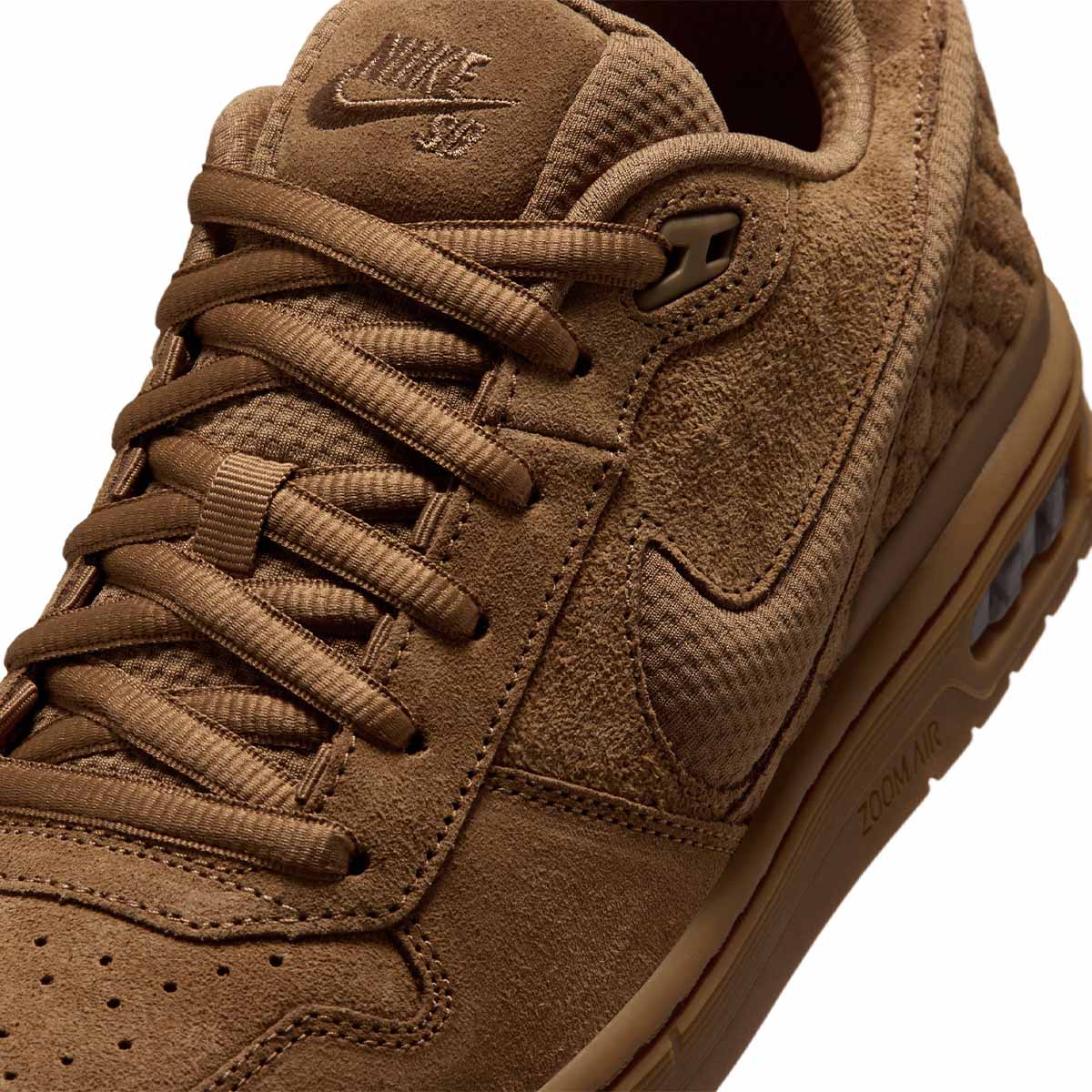 Nike SB P-Rod 1 Zoom Air Low Shoes Light British Tan Side Detail