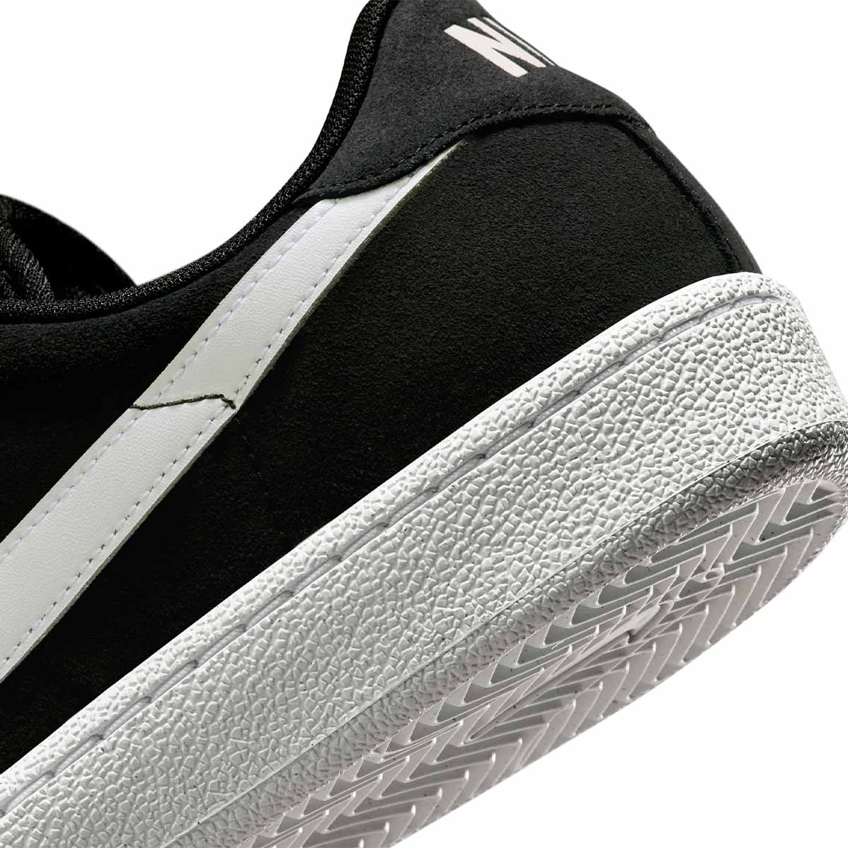 Nike SB Tennis Classic Shoes Black/White Heel