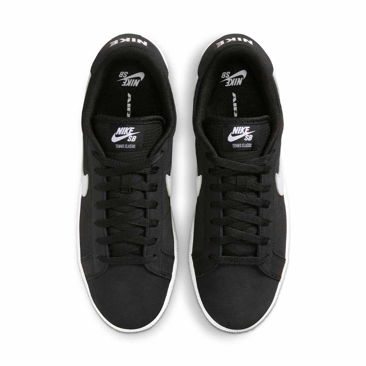 Nike SB Tennis Classic Shoes Black/White Top