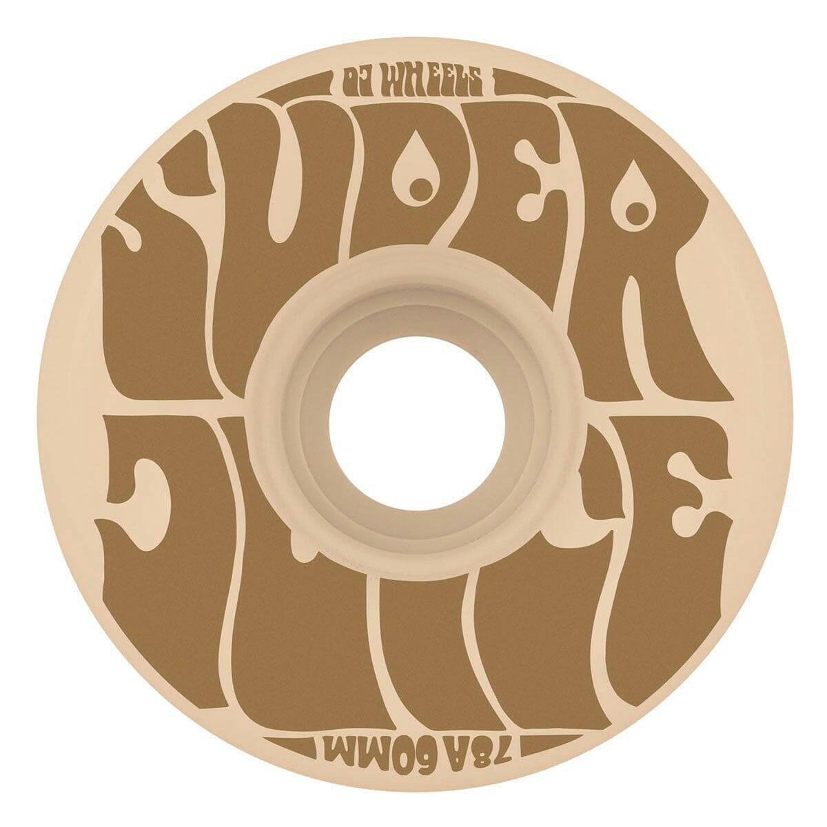 OJ - Coffee Super Juice Beige 60MM 78A Skateboard Wheels.