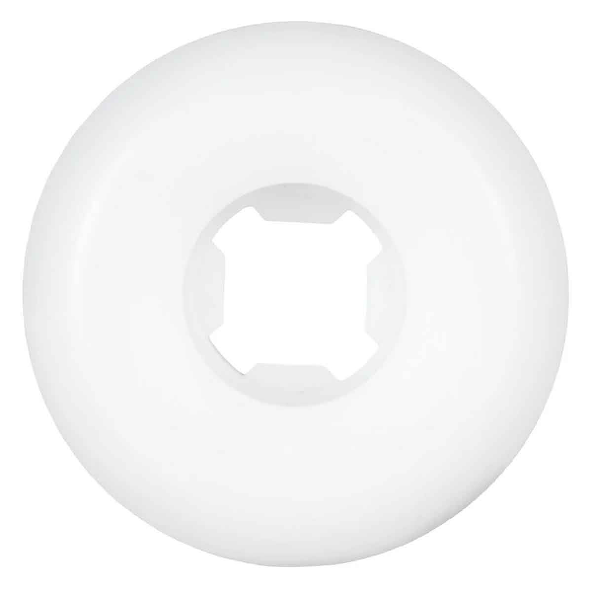 OJ Combos Gold/White 60MM 99A Skateboard Wheels Back