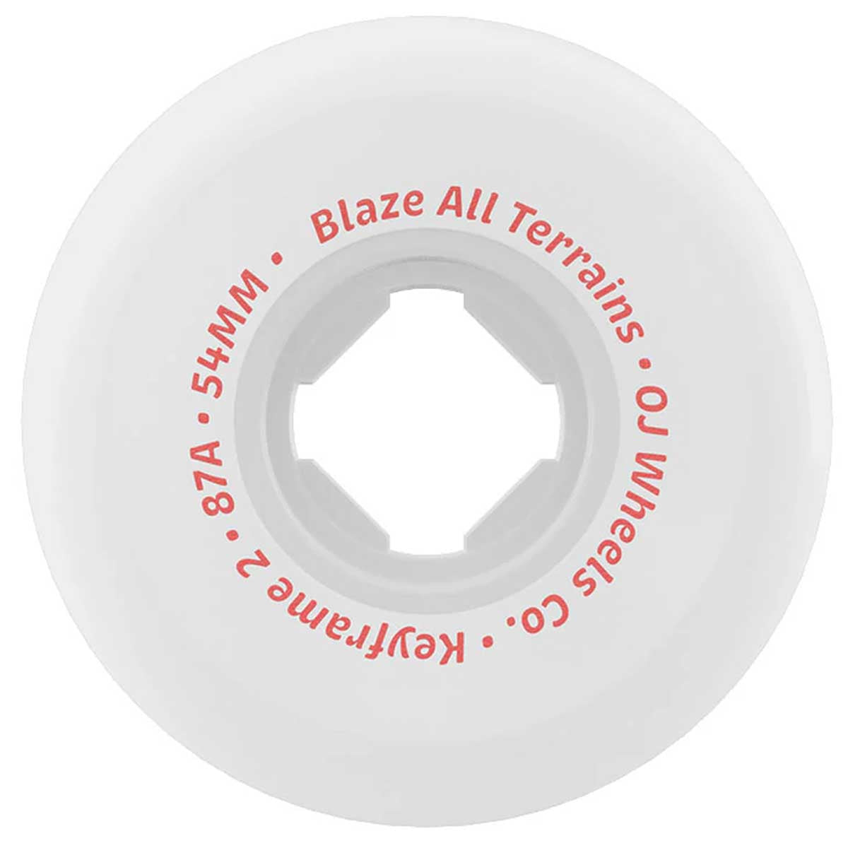 OJ Keyframe 2 54MM 87A Skateboard Wheels Side