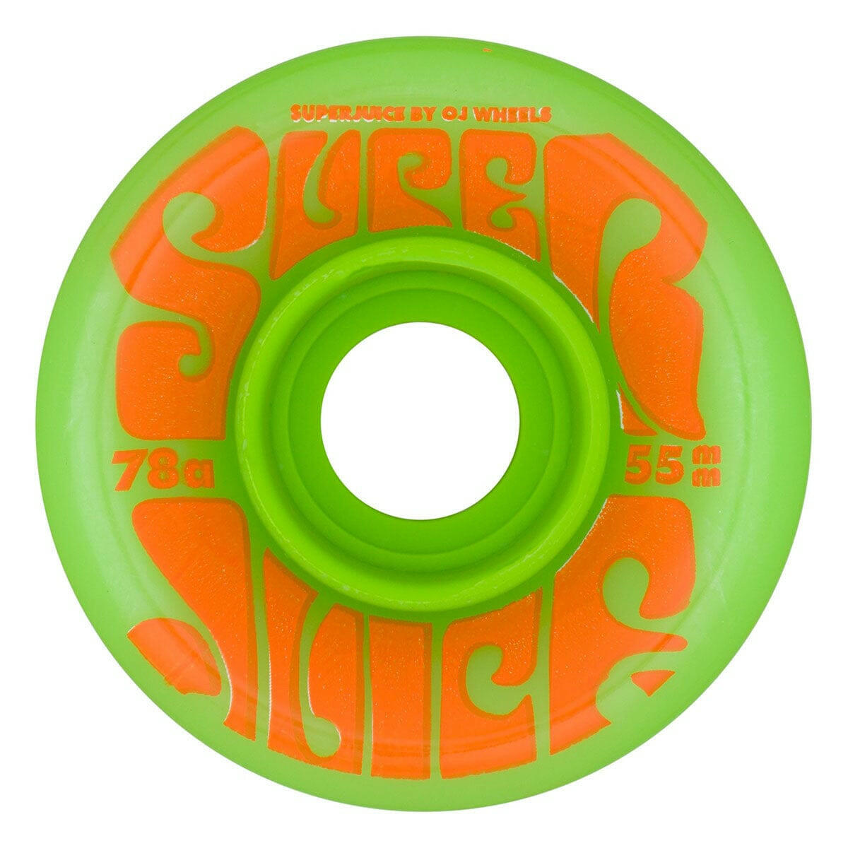 OJ - Mini Super Juice Green 55MM 78A Skateboard Wheels.