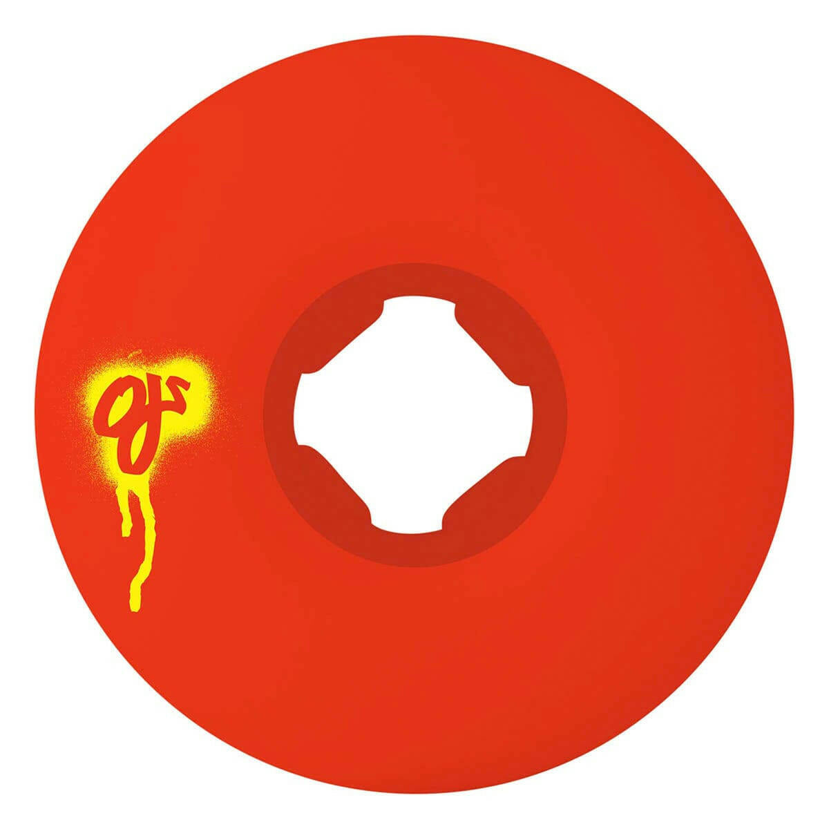 OJ - Throw Ups Chubbies Red 56MM 101A Skateboard Wheels.