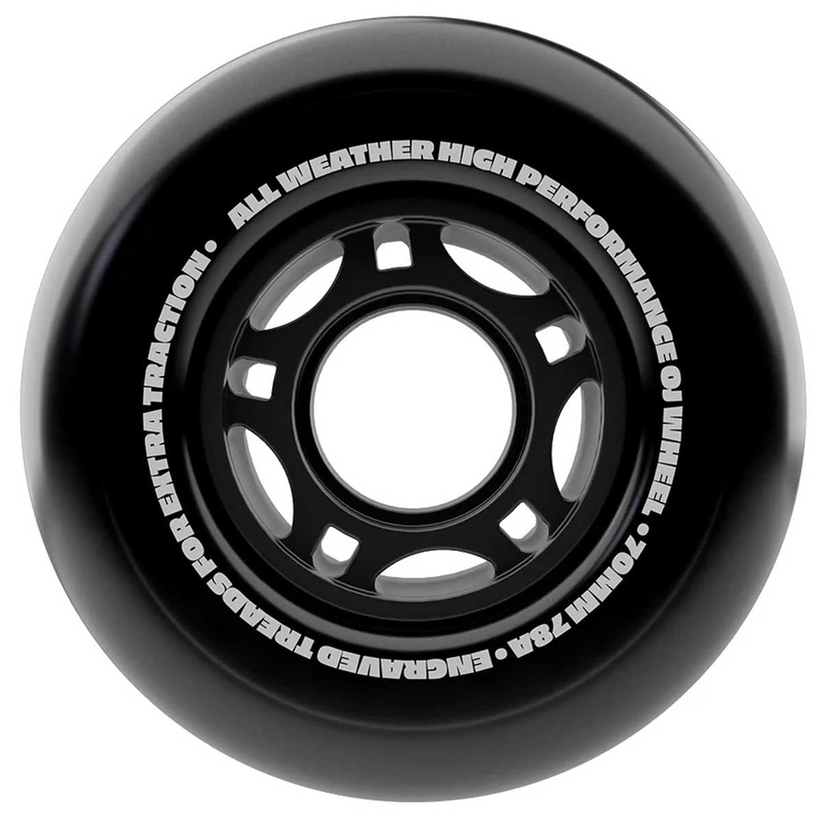 OJ Vandals Dirt Tires Thunder Juice 70MM 78A Skateboard Wheels Side