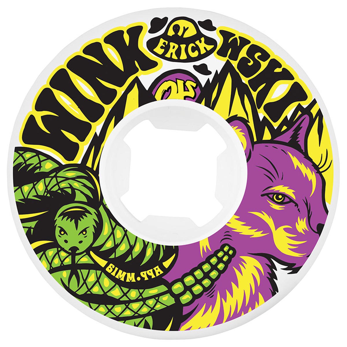 OJ Winkowski Mountain Trip Original 61MM 99A Skateboard Wheels