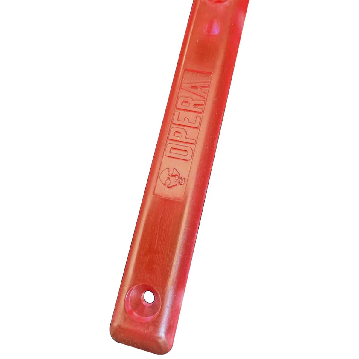 Opera Round Ice Clear Rails Red Detail