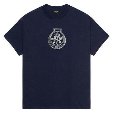 Pass~Port Brass Tee Navy