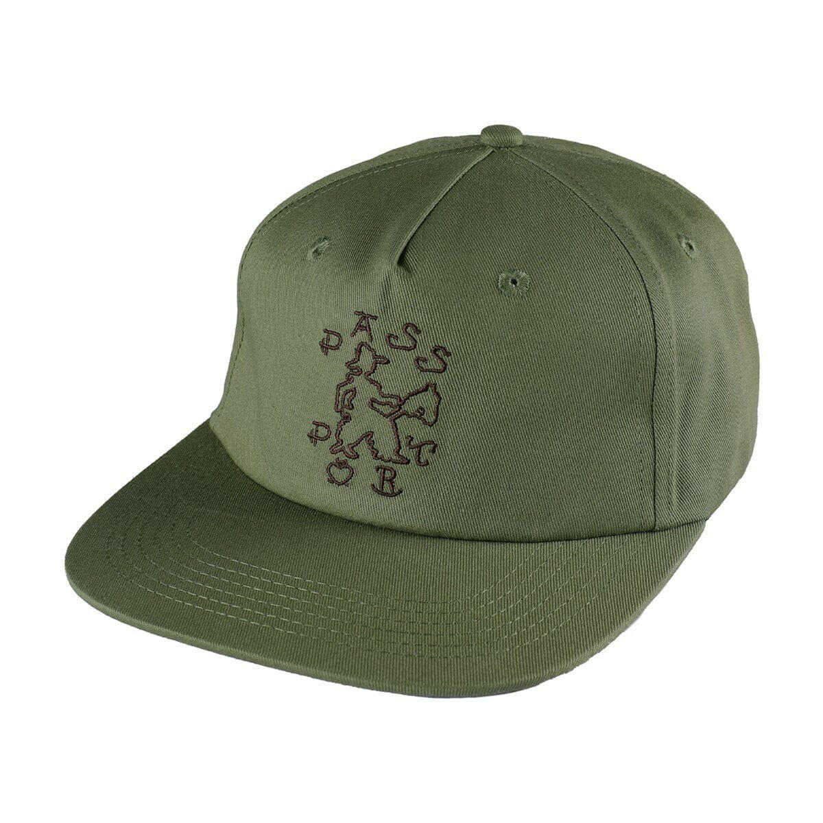 Pass~Port - Cowpoke Workers Cap Military Green.