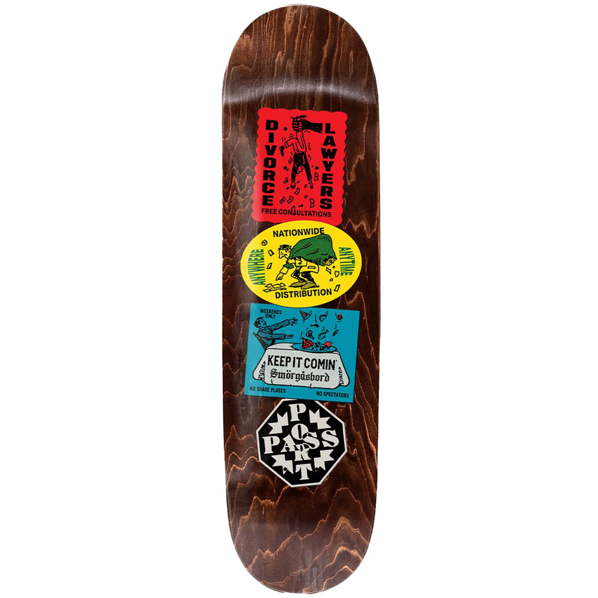 Pass~Port - Distribution Coaster Skateboard Deck