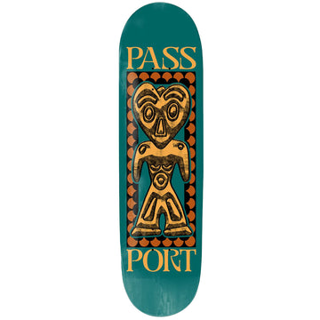 Pass~Port Heart Head Dogu Skateboard Deck
