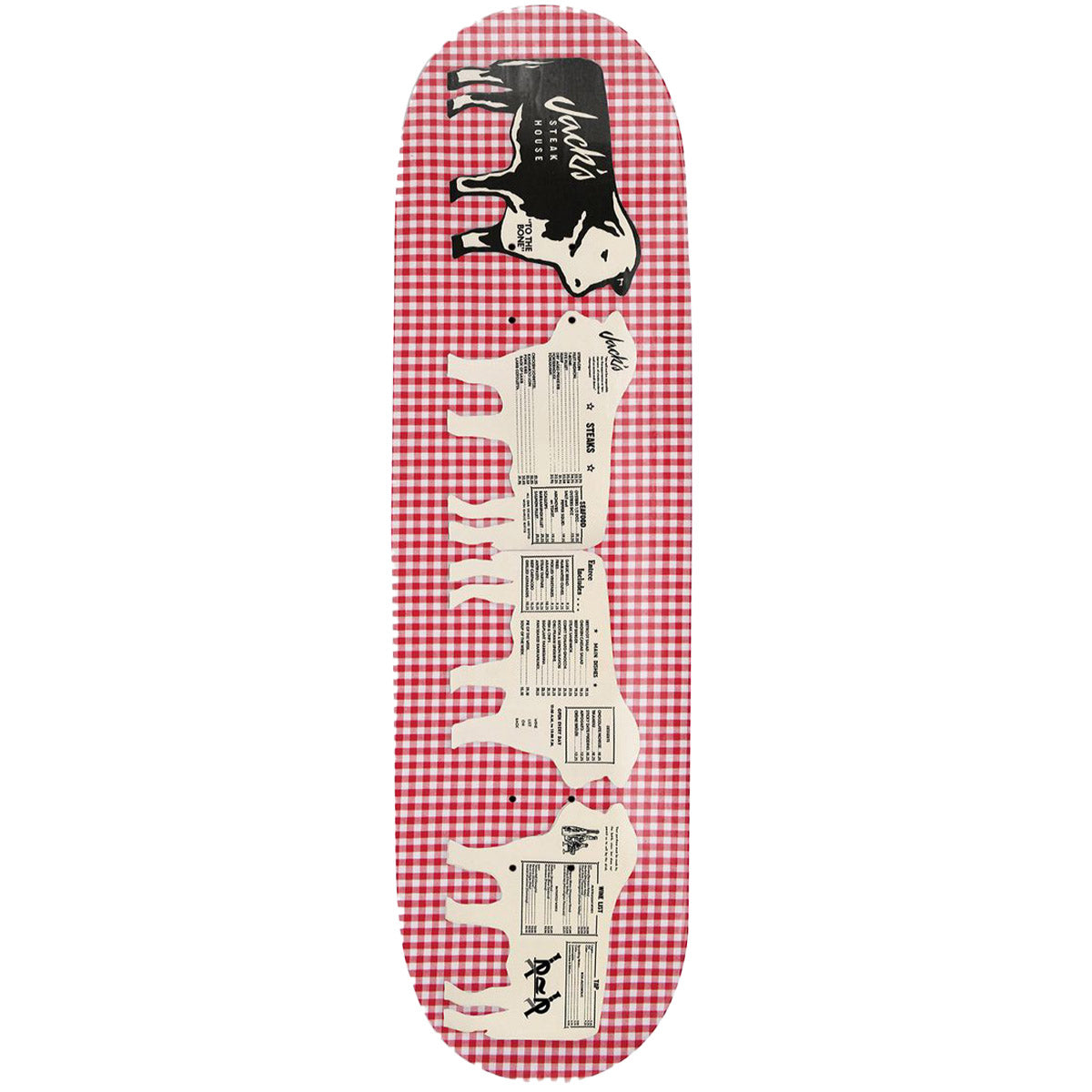 Pass~Port Jack O'Grady Menu Skateboard Deck