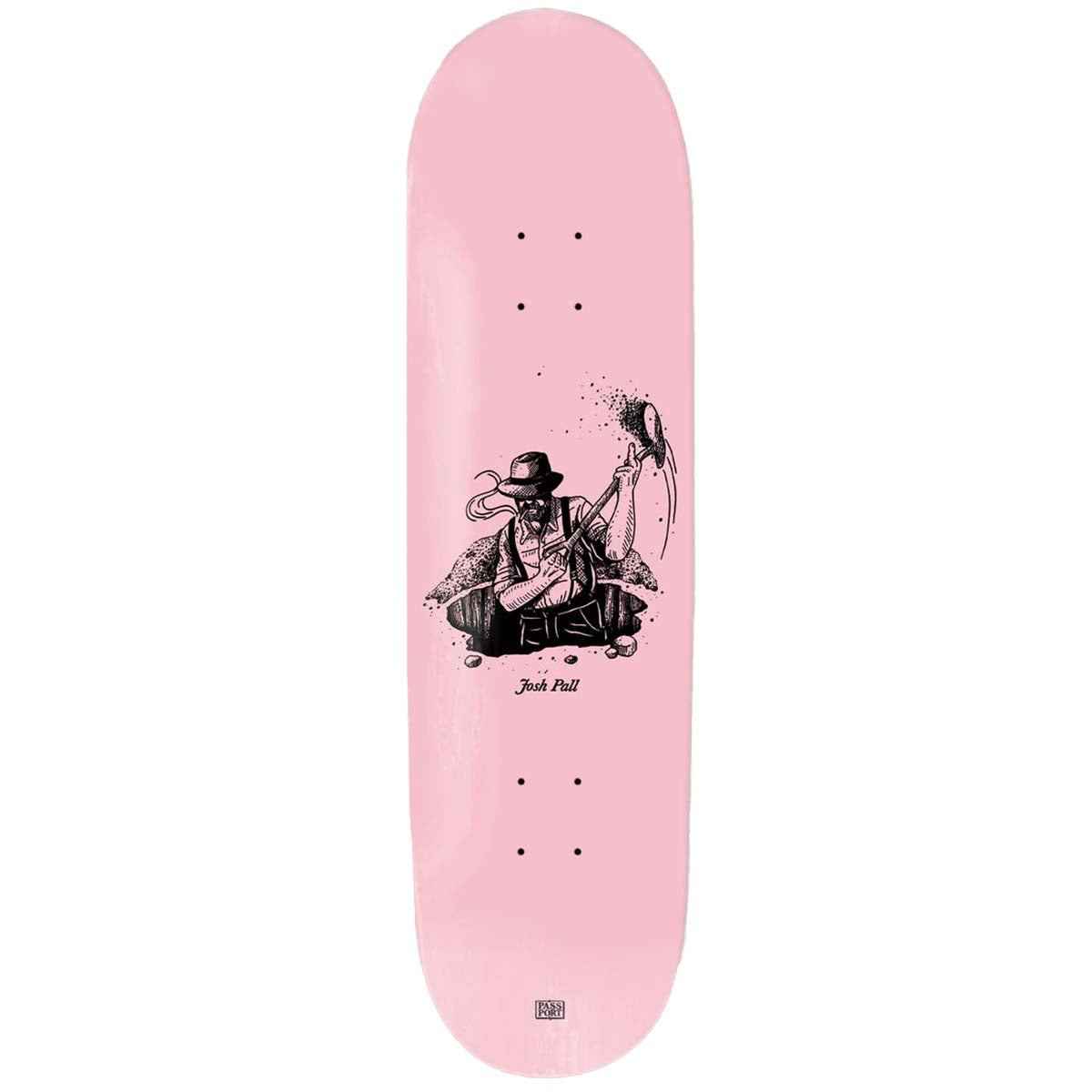 Pass~Port Josh Pall Dig Reissue 8.25 Skateboard Deck