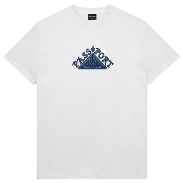 Pass~Port Manuscript Tee White