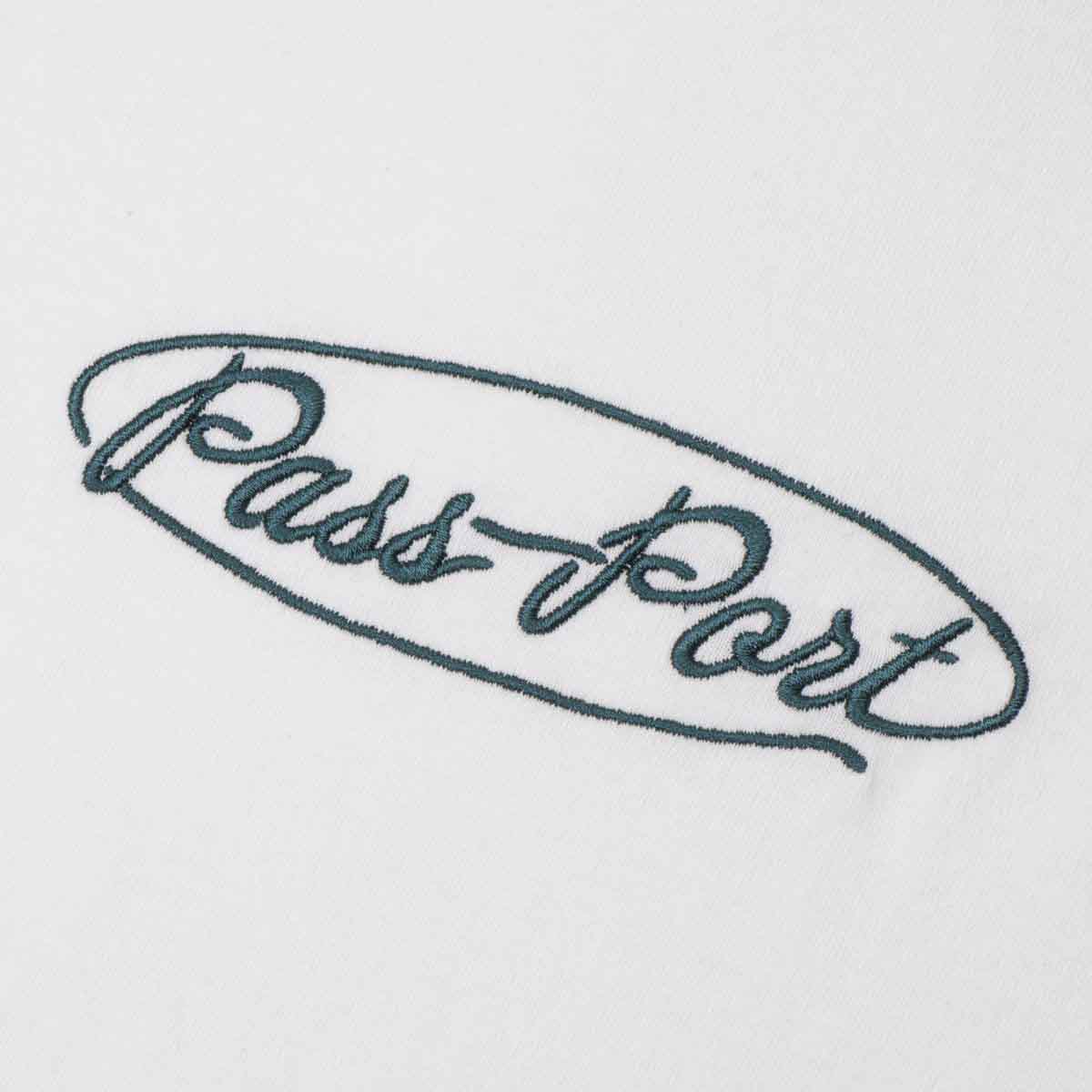 Pass~Port Ovalit Tee White Detail