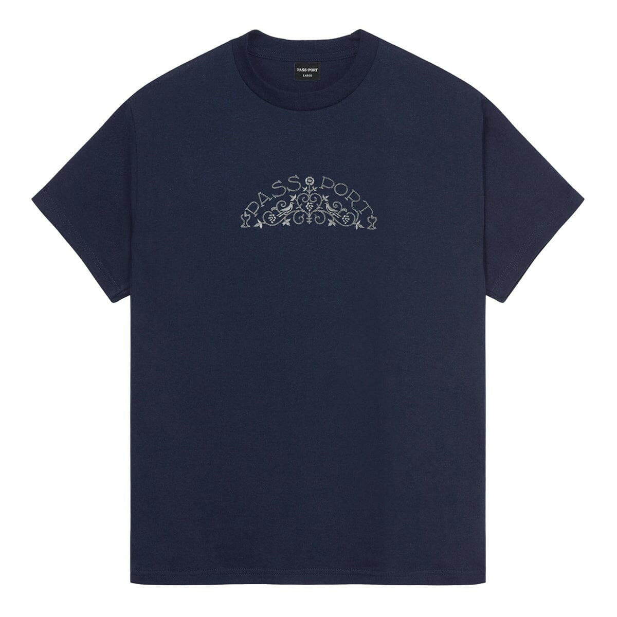 Pass~Port - Vineyard Birds Tee Navy.