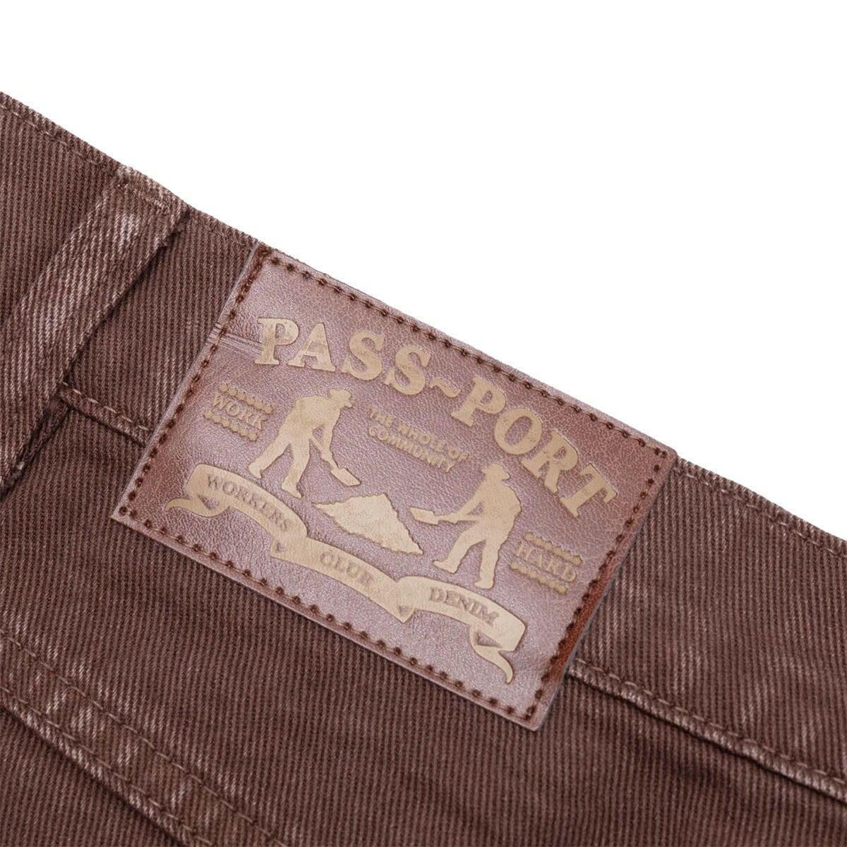 Pass~Port - Workers Club Shorts Bottle Brown.