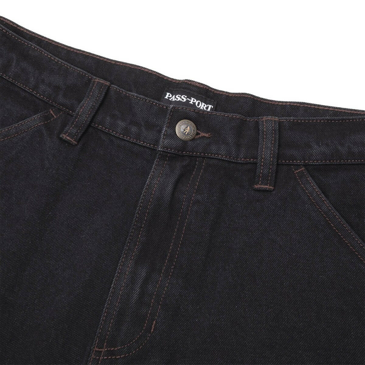 Pass~Port - Workers Club Shorts Washed Black.