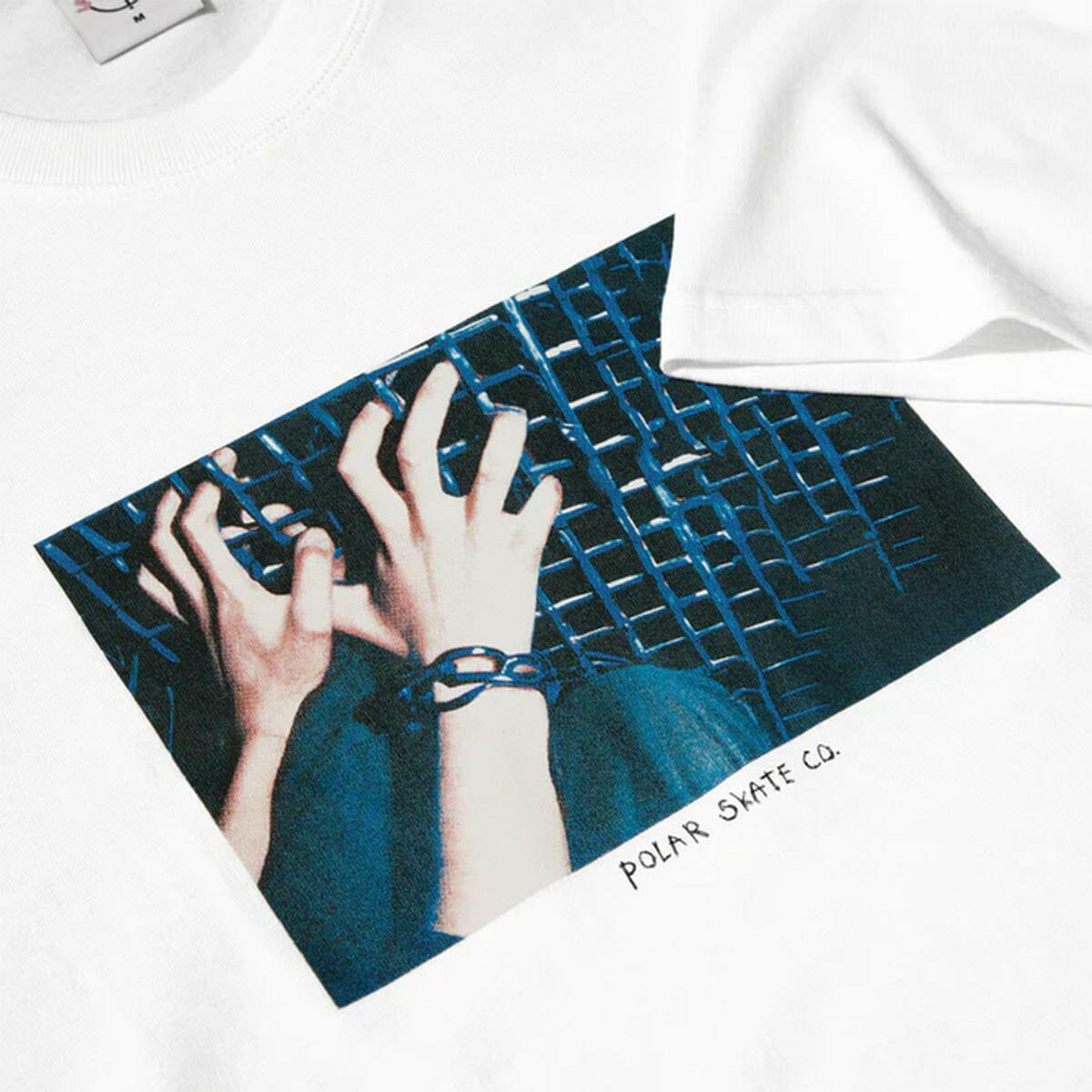 Polar - Caged Hands Tee White.