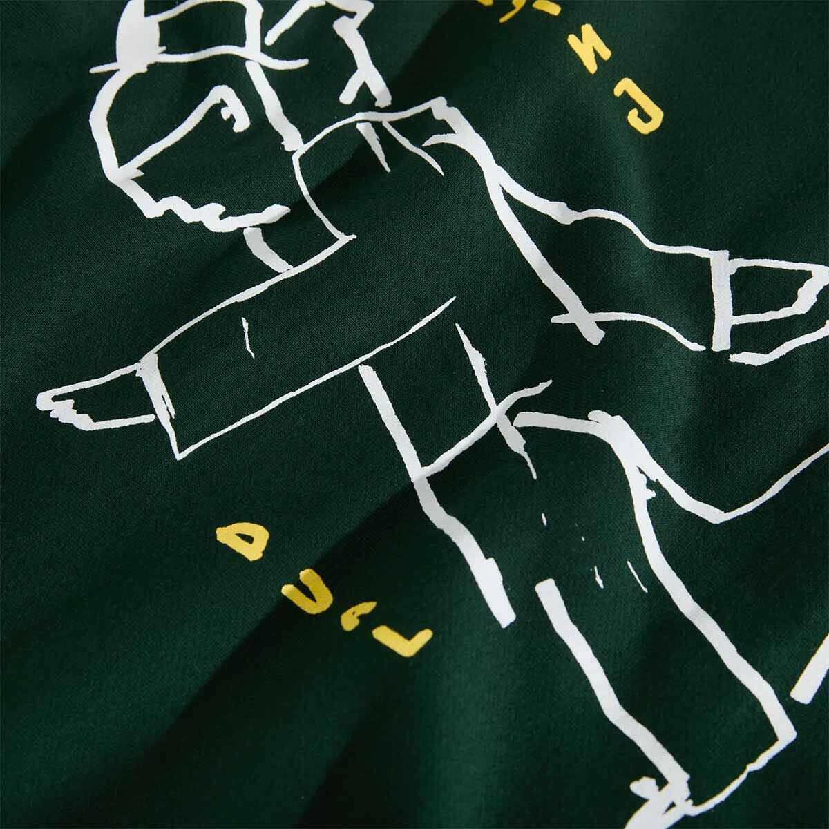 Polar - Dual Living Dave Hoodie Dark Green.