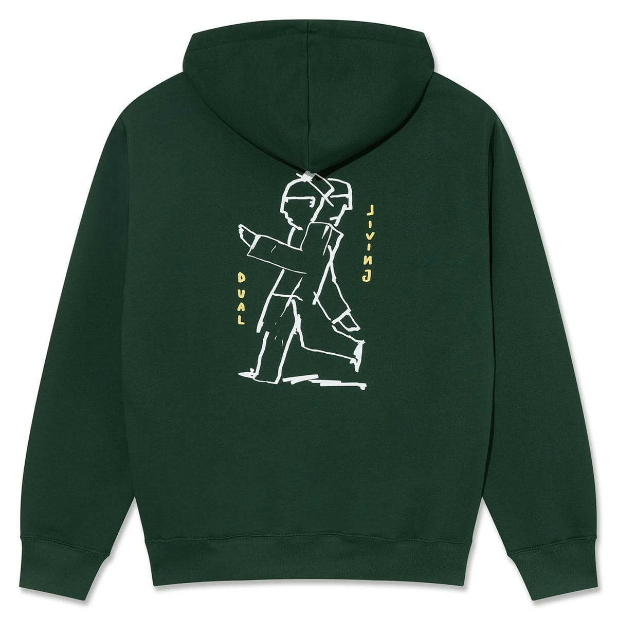 Polar - Dual Living Dave Hoodie Dark Green.