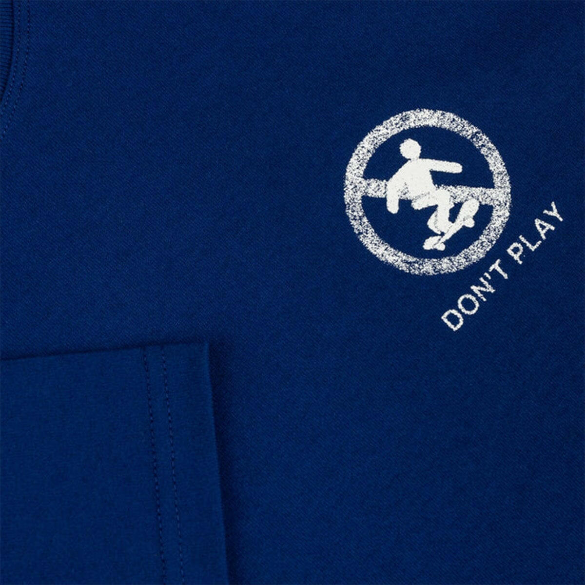 Polar - Don't Play Tee Deep Royal Blue.