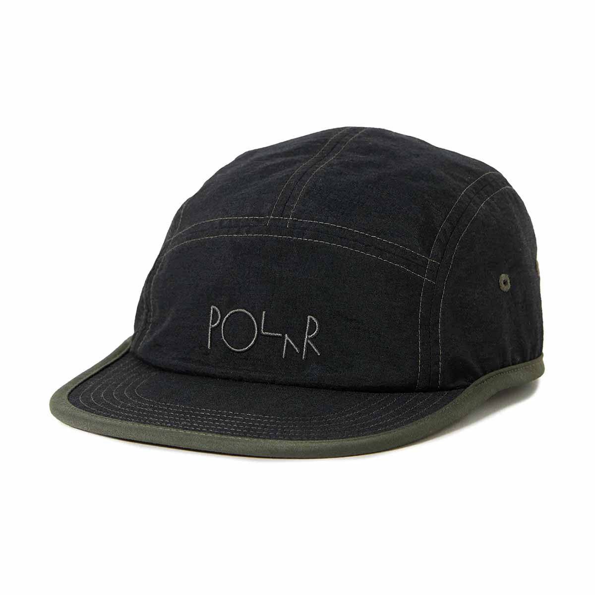 Polar Vilde Cap Black/Army Green Front