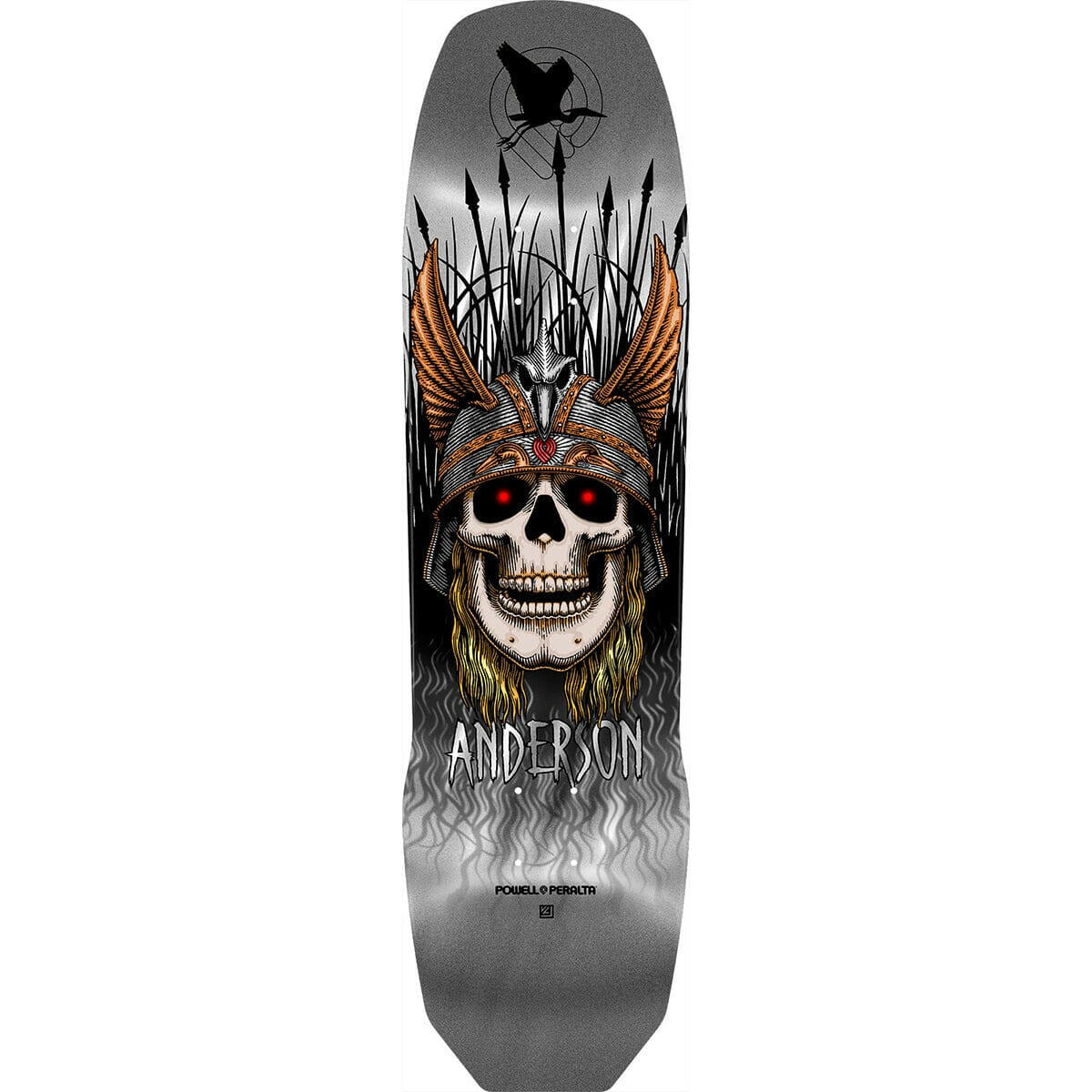 Powell Peralta - Andy Anderson Heron 289 8.45 Skateboard Deck.