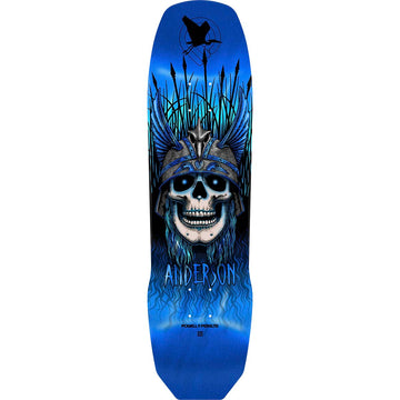 Powell Peralta Andy Anderson Heron Blue 8.45 Skateboard Deck