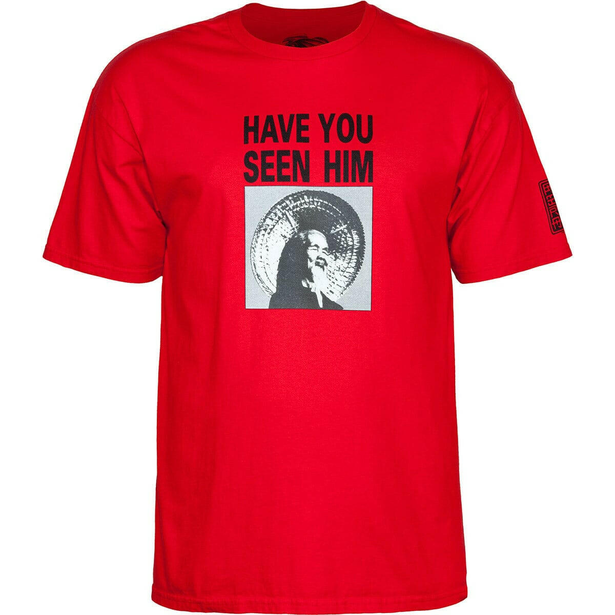 Powell Peralta - Animal Chin Mens Tee Red.