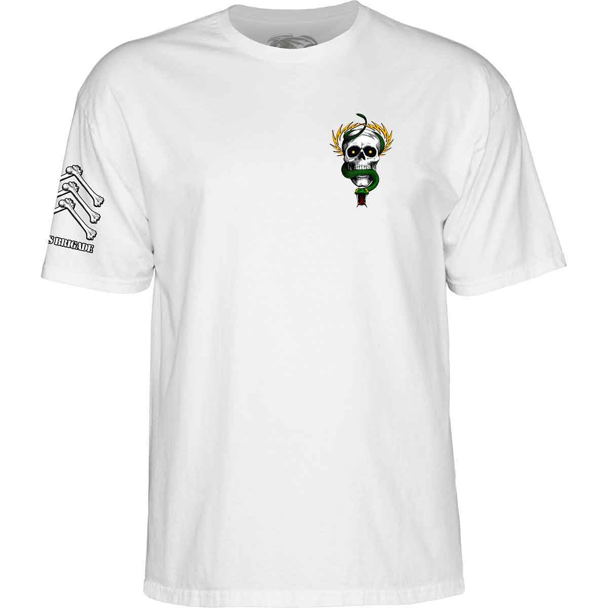 Powell Peralta Mike McGill Bones Brigade 17 Tee White Front