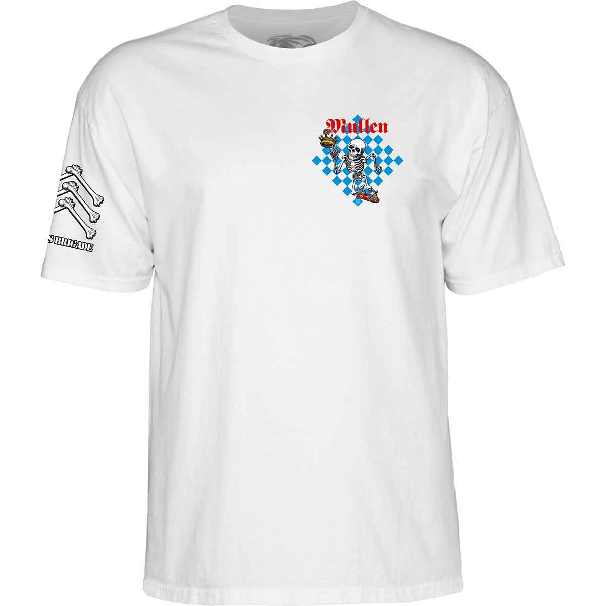 Powell Peralta - Rodney Mullen Bones Brigade 17 Tee White.