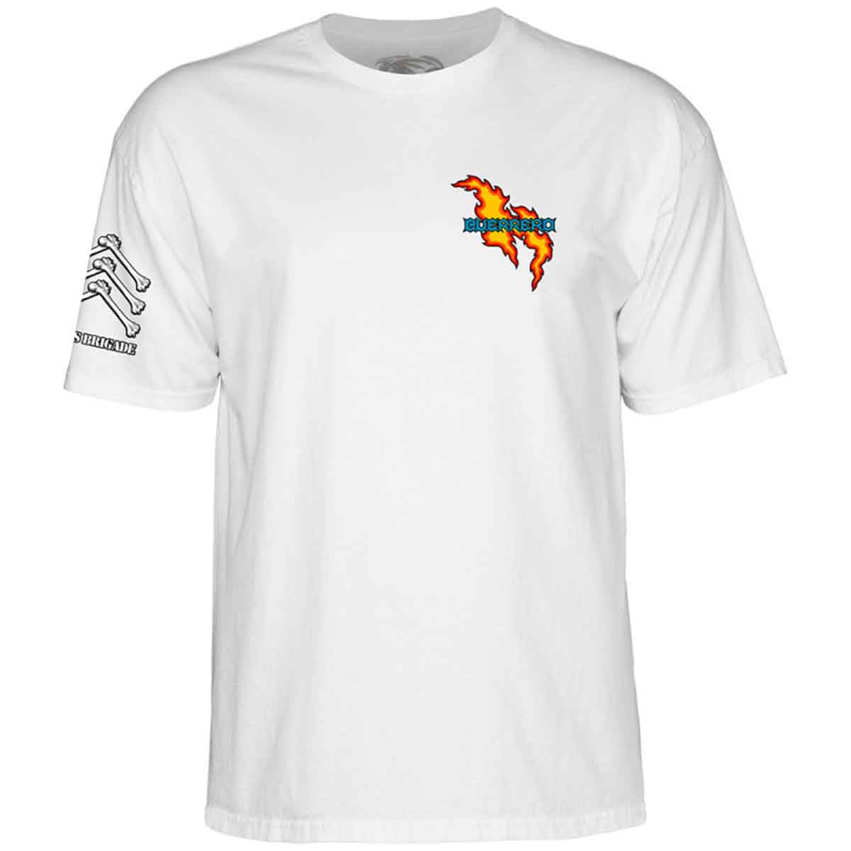 Powell Peralta Tommy Guererro Bones Brigade 17 Tee White Front