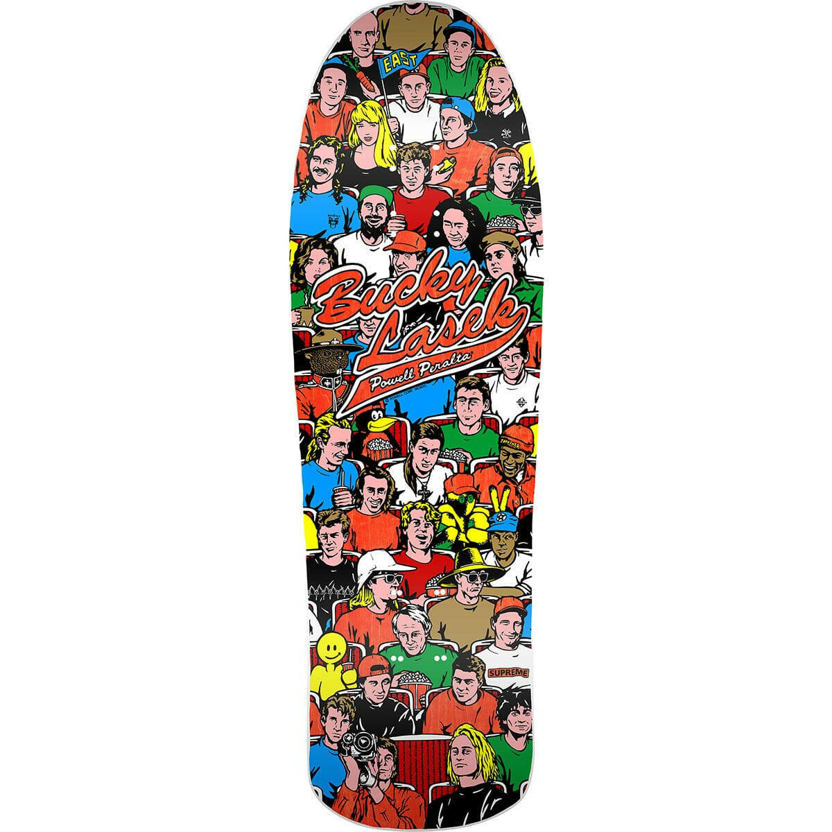 Powell Peralta - Bucky Lasek Stadium 10.0 Reissue Skateboard Deck.