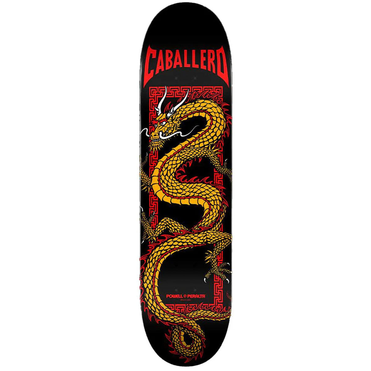 Powell Peralta - Cab Chinese Dragon Black 7.75 Skateboard Deck.
