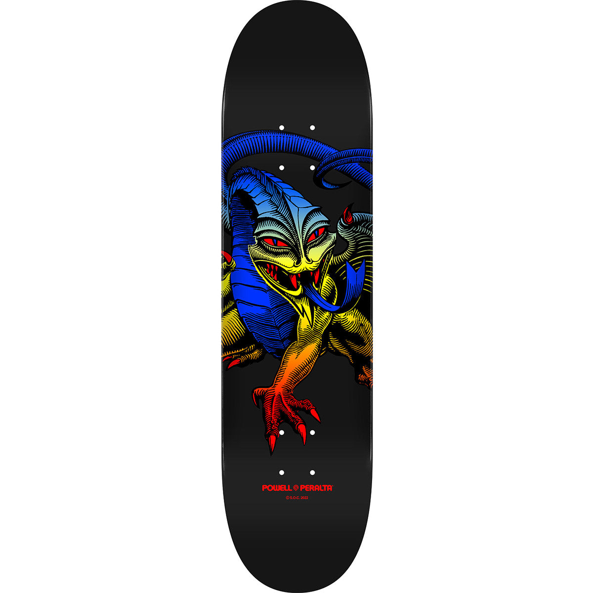 Powell Peralta Steve Caballero Dragon Yellow Fade 8.25 Skateboard Deck