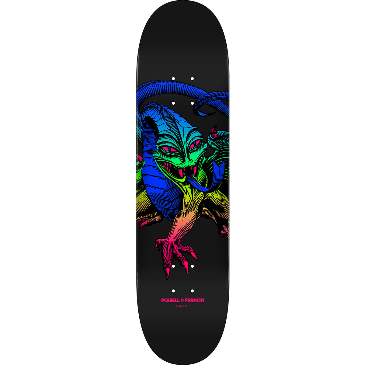 Powell Peralta Steve Caballero Dragon Green Fade 8.75 Skateboard Deck