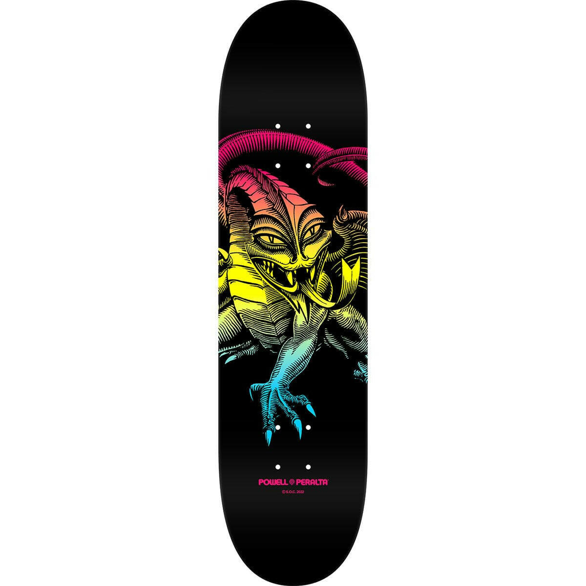 Powell Peralta - Steve Caballero Dragon Colby Fade 245 8.75 Skateboard Deck.