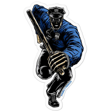 Powell Peralta - Chris Senn Cop Sticker.