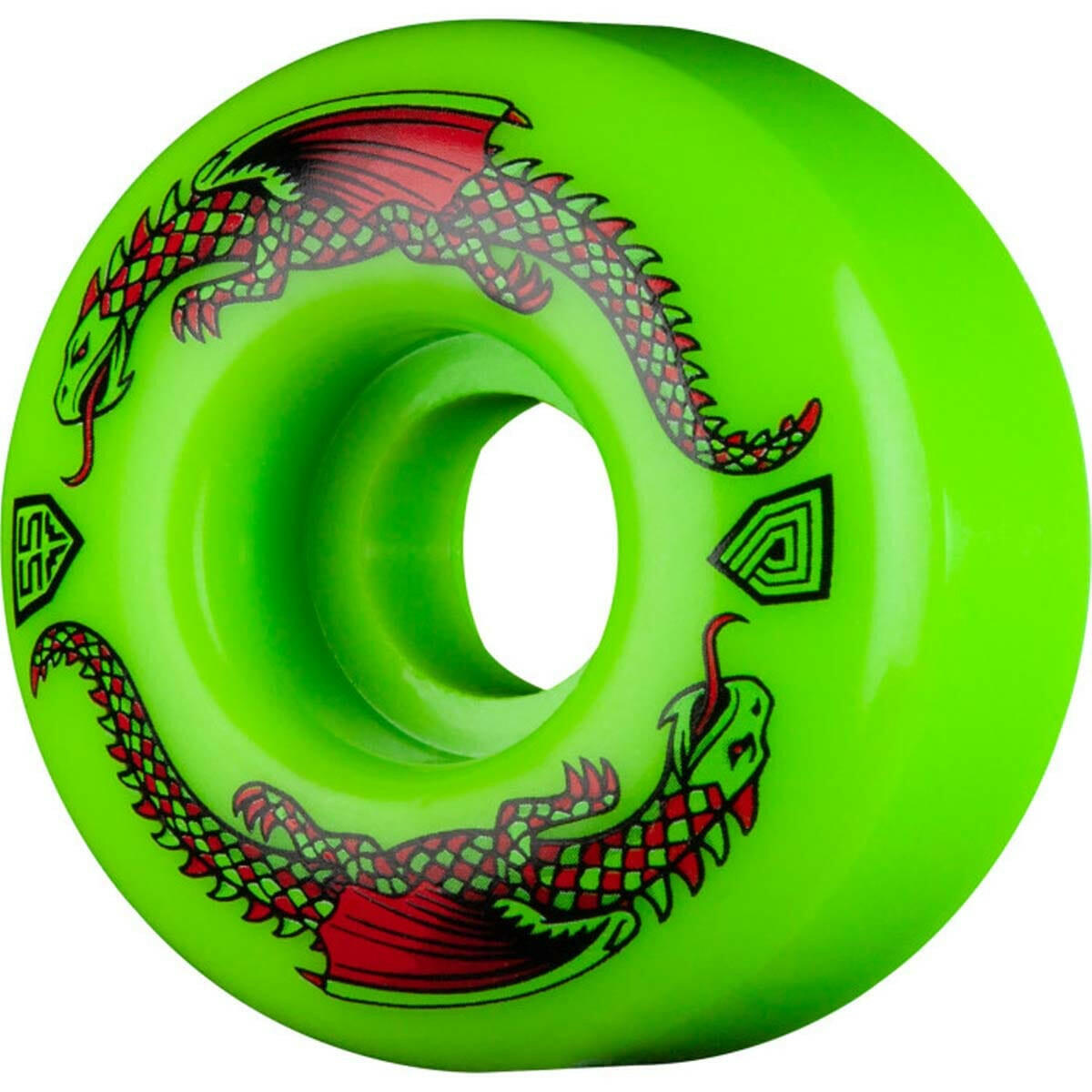 Powell Peralta - Dragon Formula 55MM x 34MM 93A Skateboard Wheels.